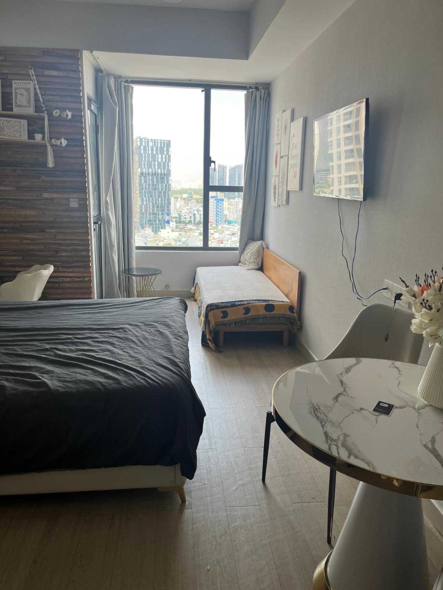 Double E Saigon Apartment In Rivergate Building Ho Chi Minh Zewnętrze zdjęcie