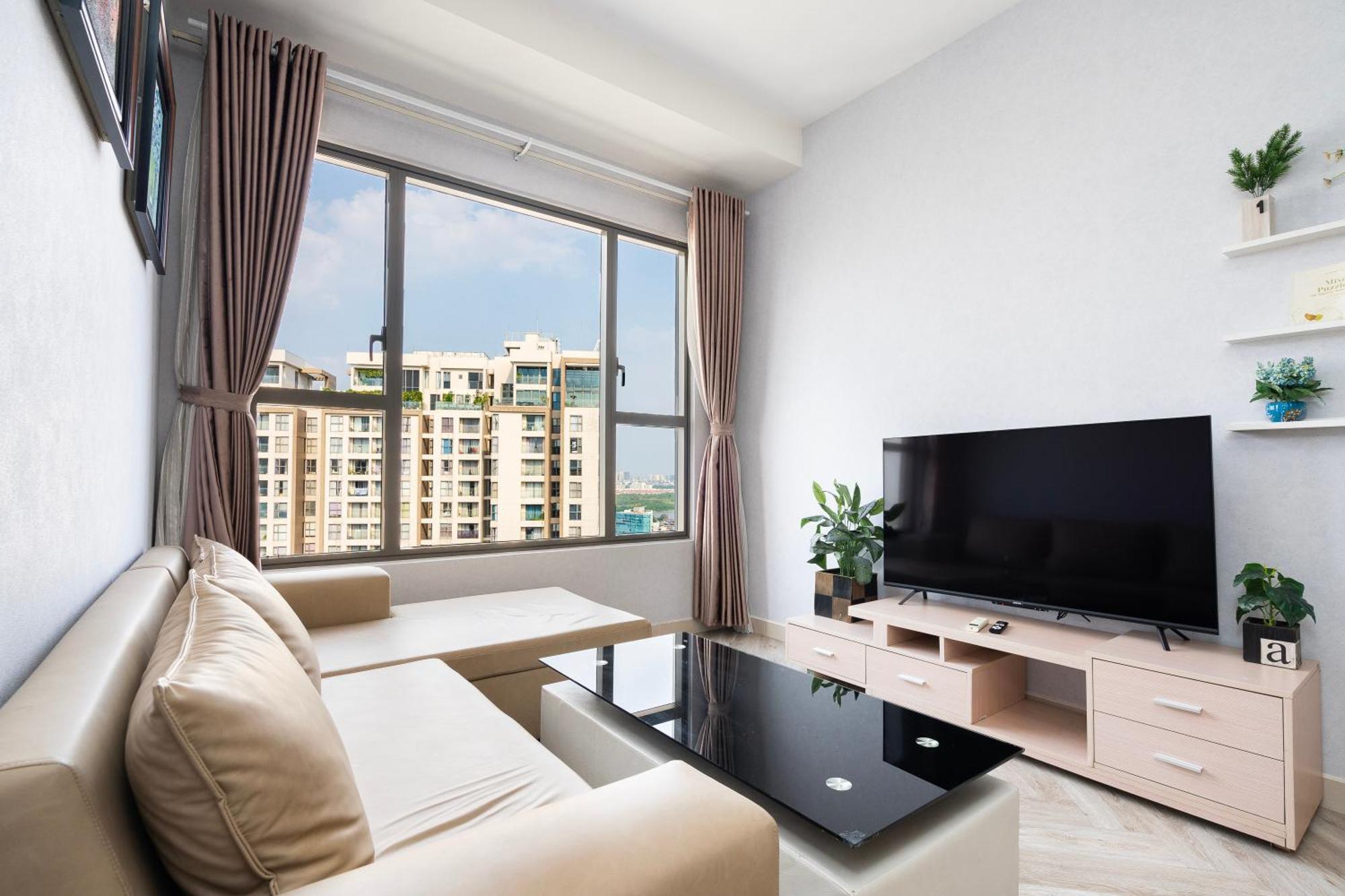 Double E Saigon Apartment In Rivergate Building Ho Chi Minh Zewnętrze zdjęcie
