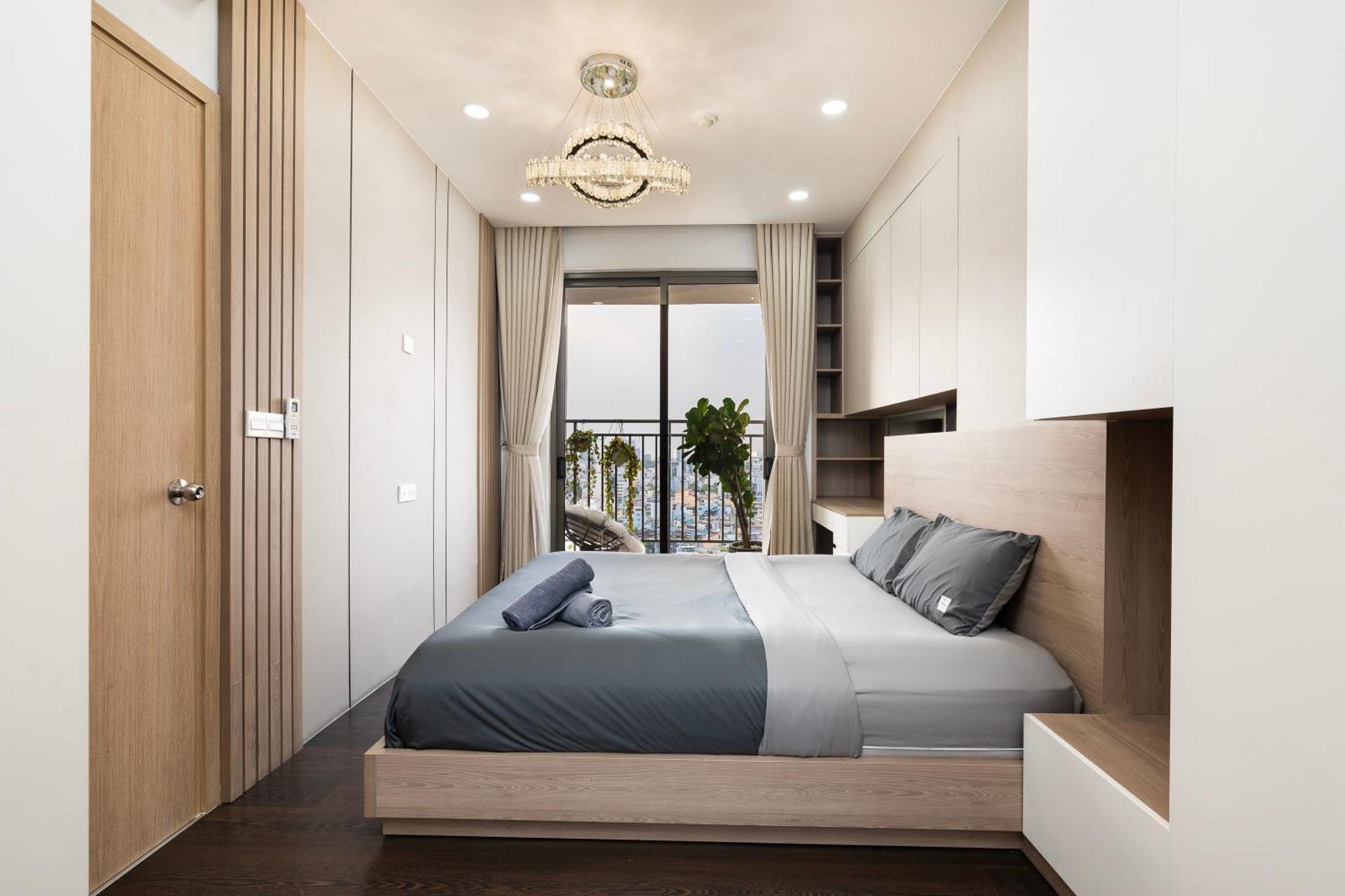 Double E Saigon Apartment In Rivergate Building Ho Chi Minh Zewnętrze zdjęcie