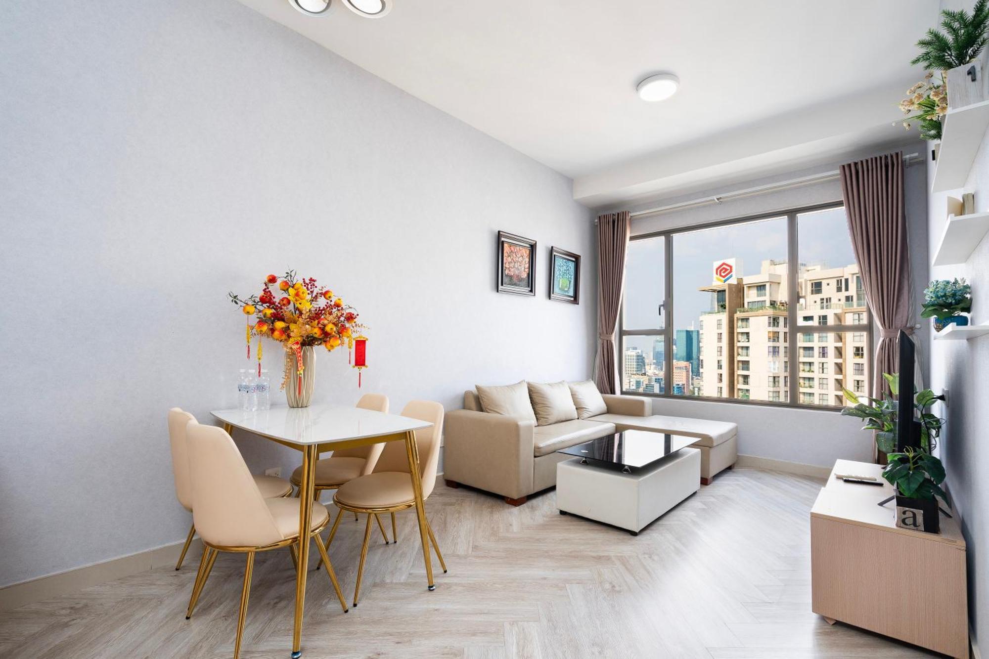 Double E Saigon Apartment In Rivergate Building Ho Chi Minh Zewnętrze zdjęcie
