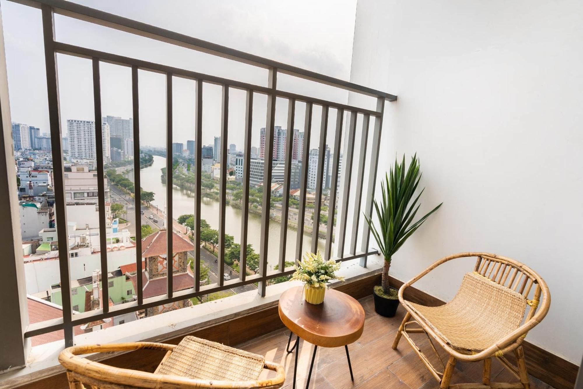 Double E Saigon Apartment In Rivergate Building Ho Chi Minh Zewnętrze zdjęcie