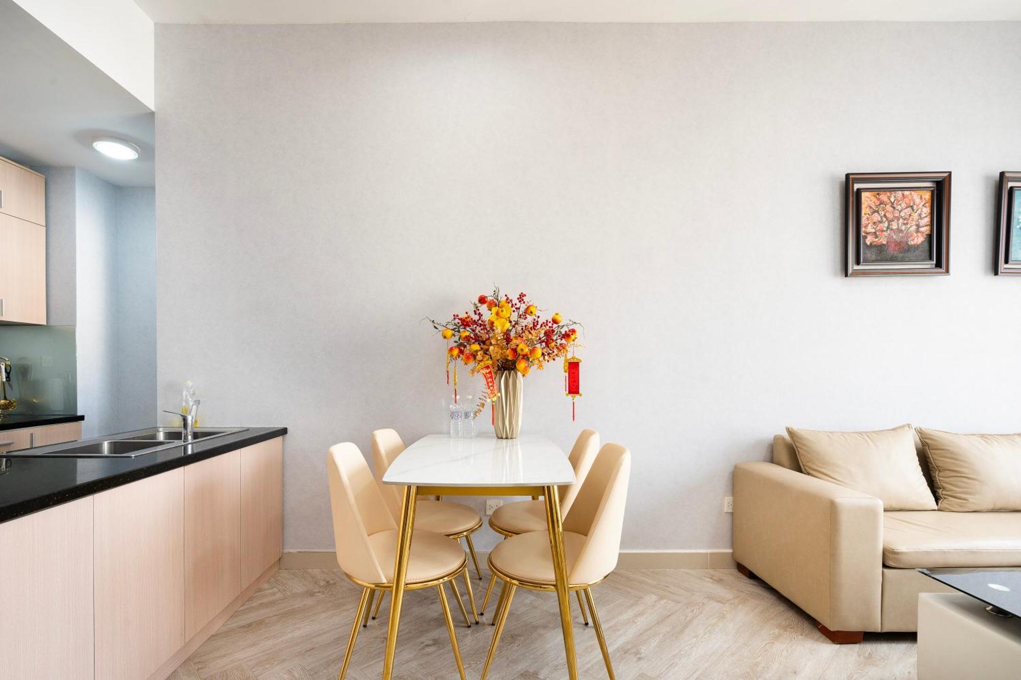 Double E Saigon Apartment In Rivergate Building Ho Chi Minh Zewnętrze zdjęcie