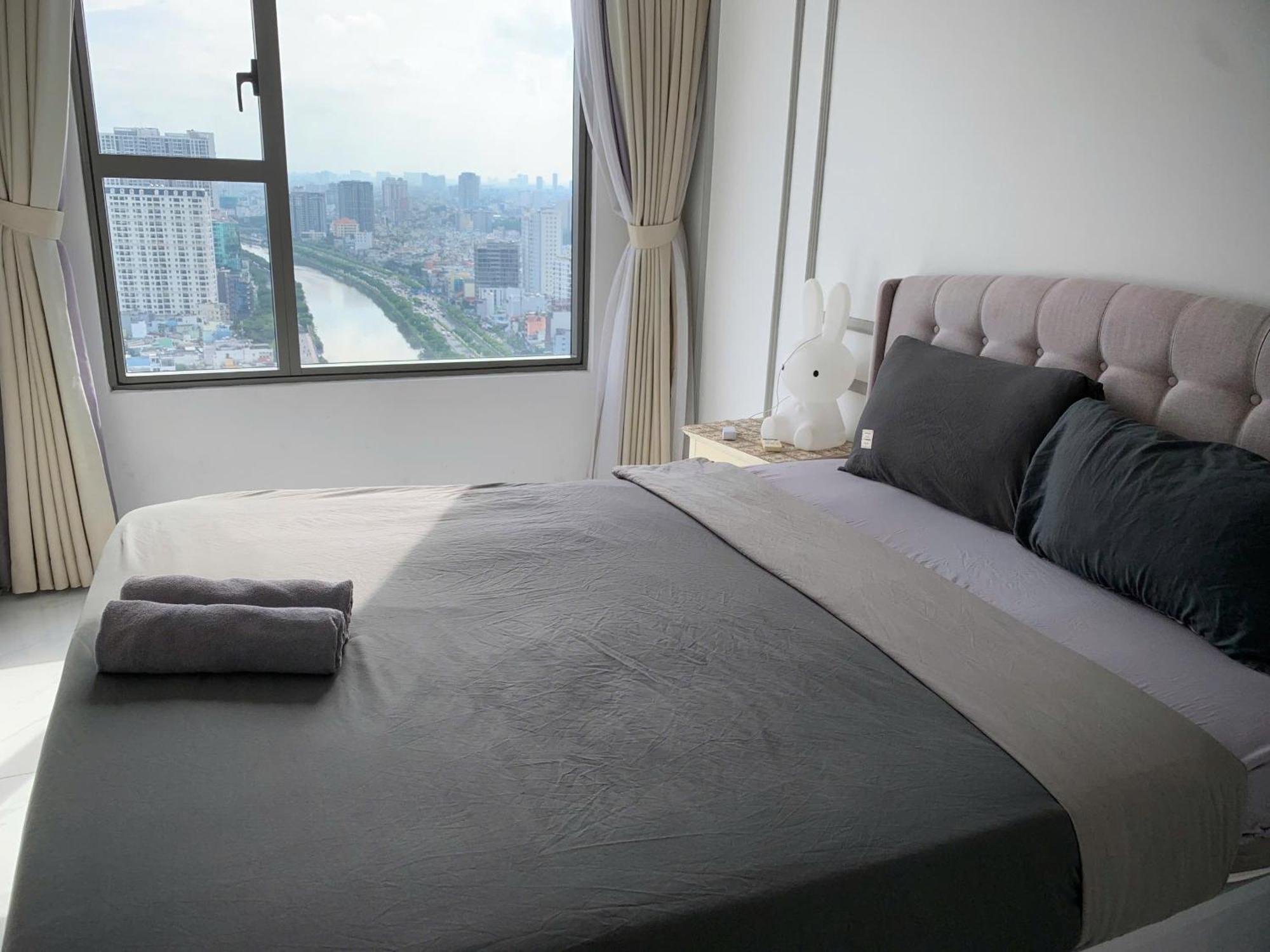 Double E Saigon Apartment In Rivergate Building Ho Chi Minh Zewnętrze zdjęcie