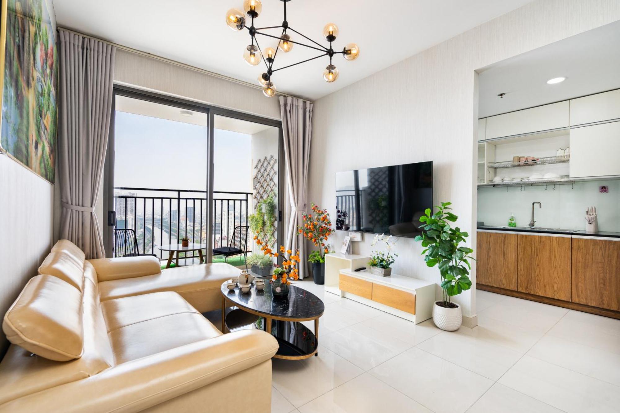 Double E Saigon Apartment In Rivergate Building Ho Chi Minh Zewnętrze zdjęcie