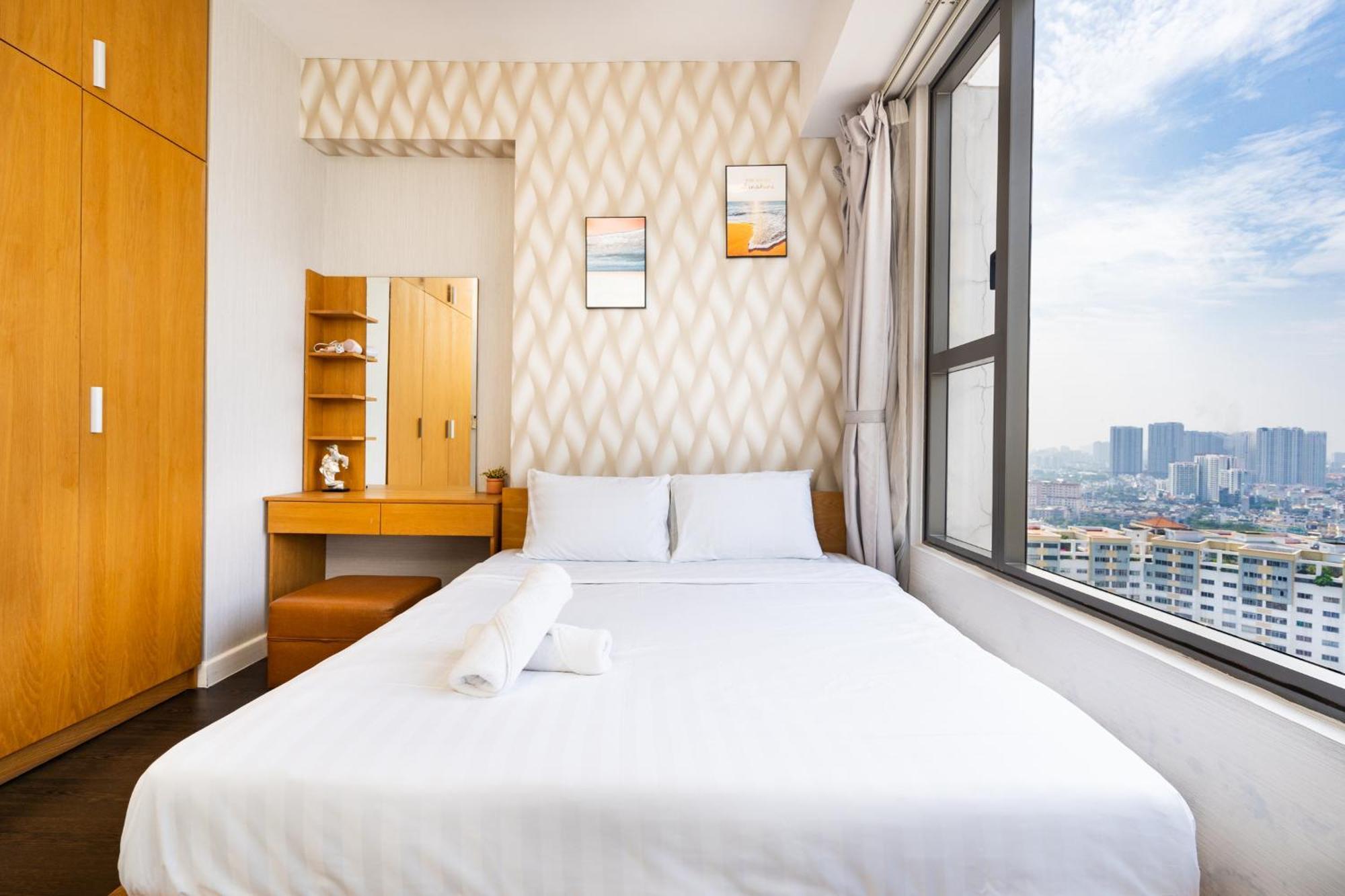Double E Saigon Apartment In Rivergate Building Ho Chi Minh Zewnętrze zdjęcie