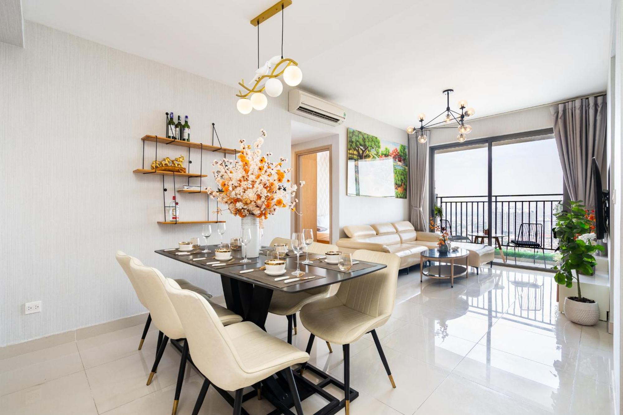 Double E Saigon Apartment In Rivergate Building Ho Chi Minh Zewnętrze zdjęcie