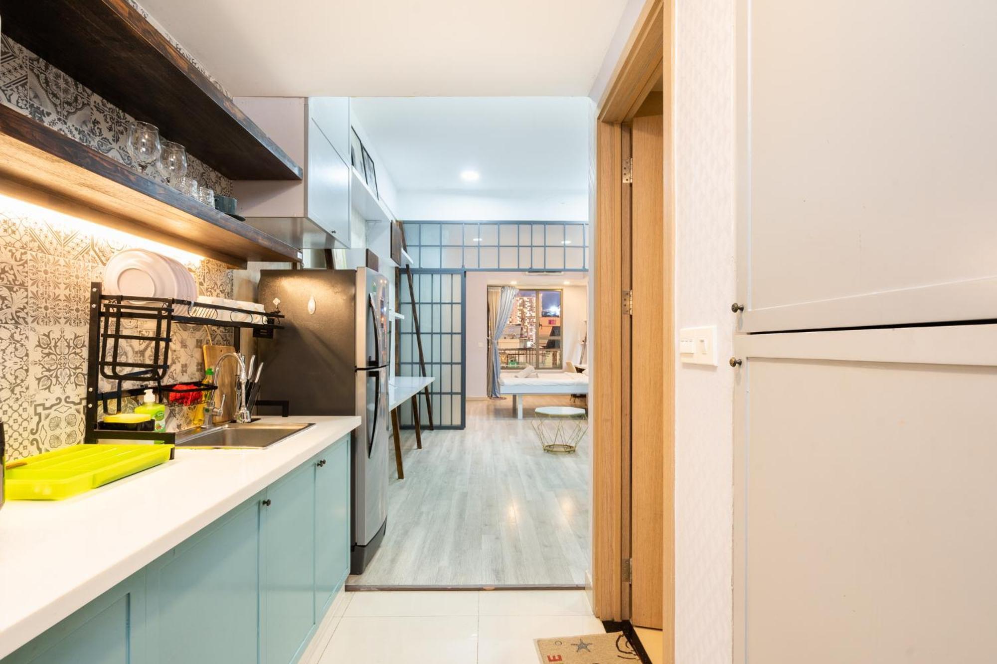 Double E Saigon Apartment In Rivergate Building Ho Chi Minh Zewnętrze zdjęcie